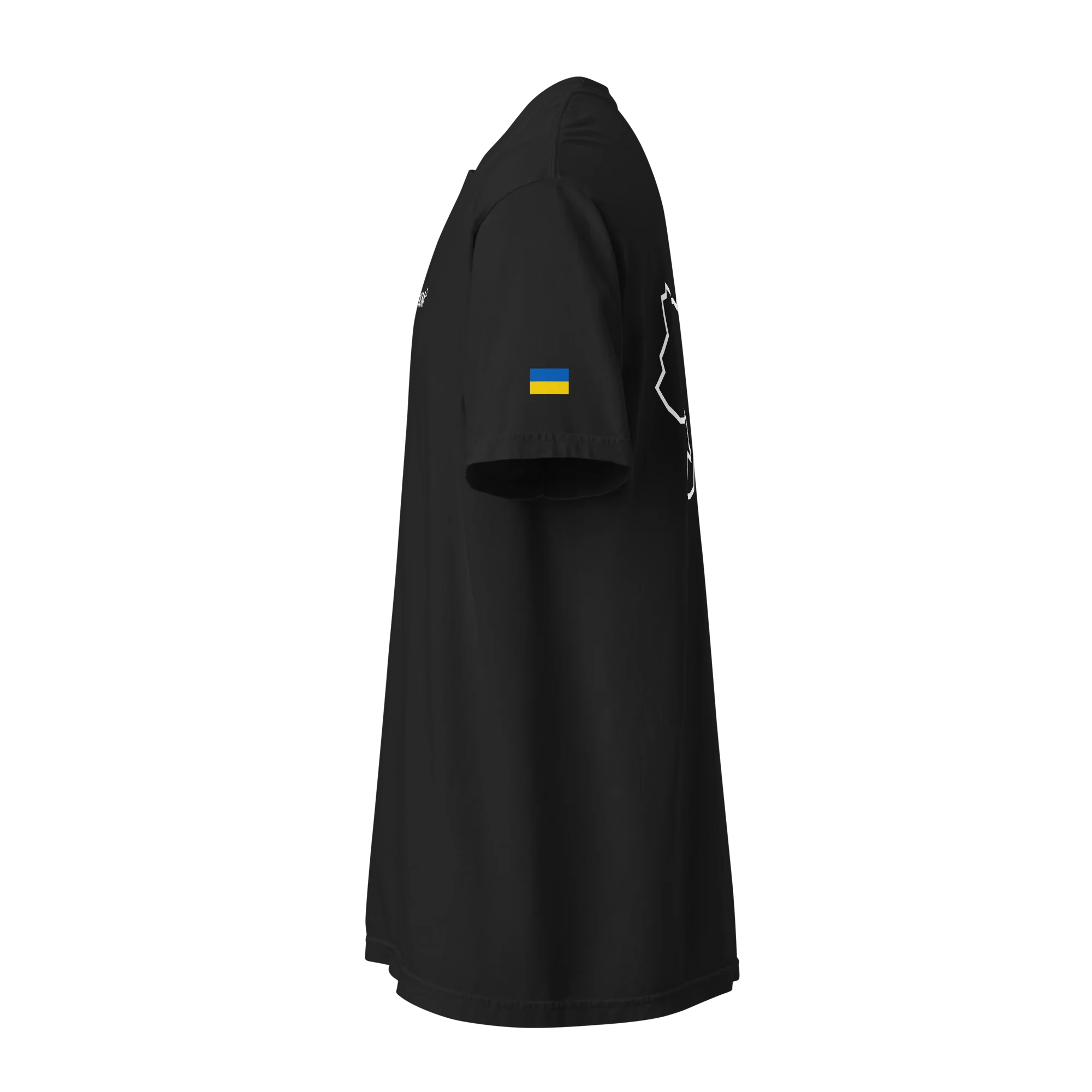 603,628 km² Black T-shirt - Image 3