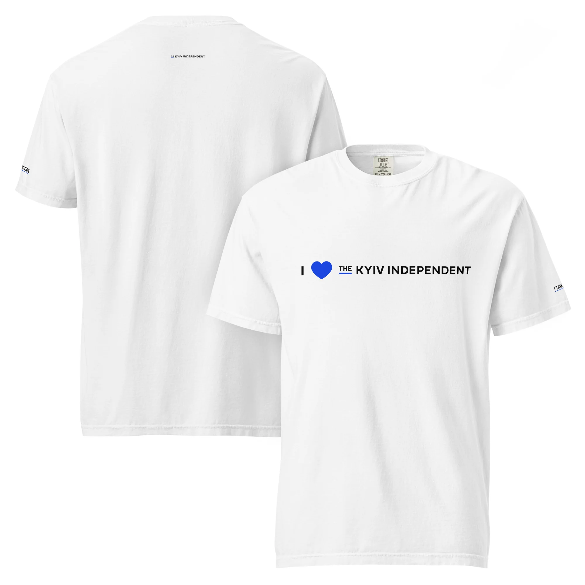 I Love the Kyiv Independent T-shirt - Image 8