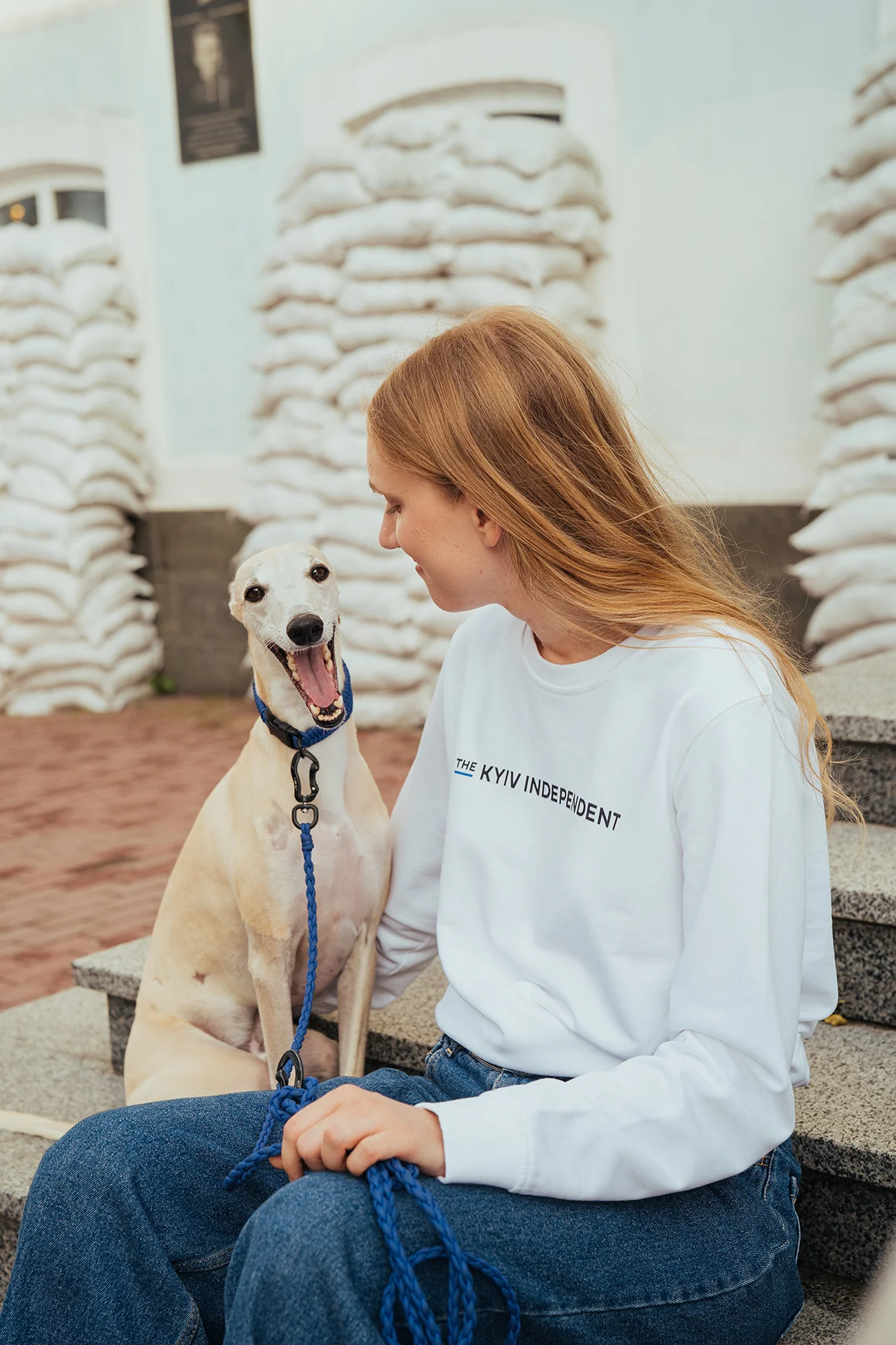 Kyiv Independent Logo Sweatshirt - Image 3