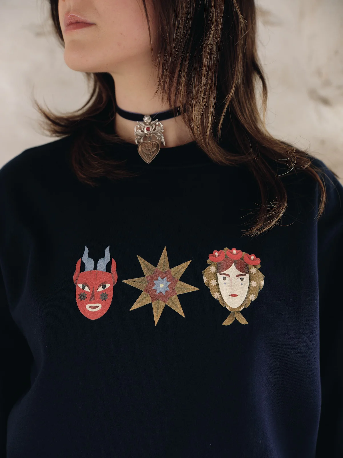 Masks Sweatshirt - Image 3