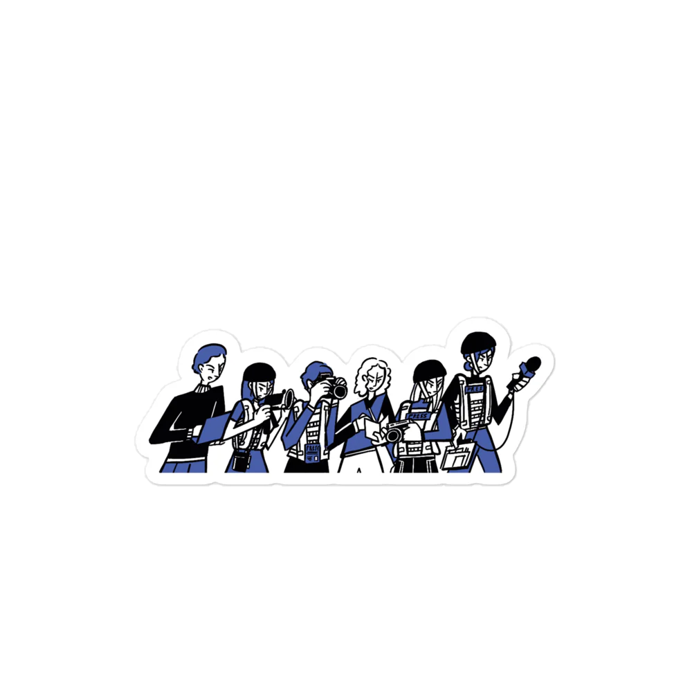 Reporters Sticker - Image 3
