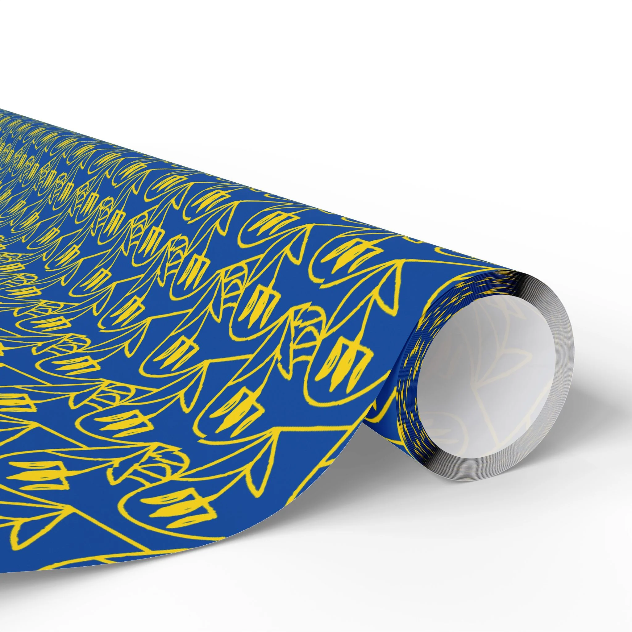 Tryzub Wrapping Paper (Flower) - Image 3