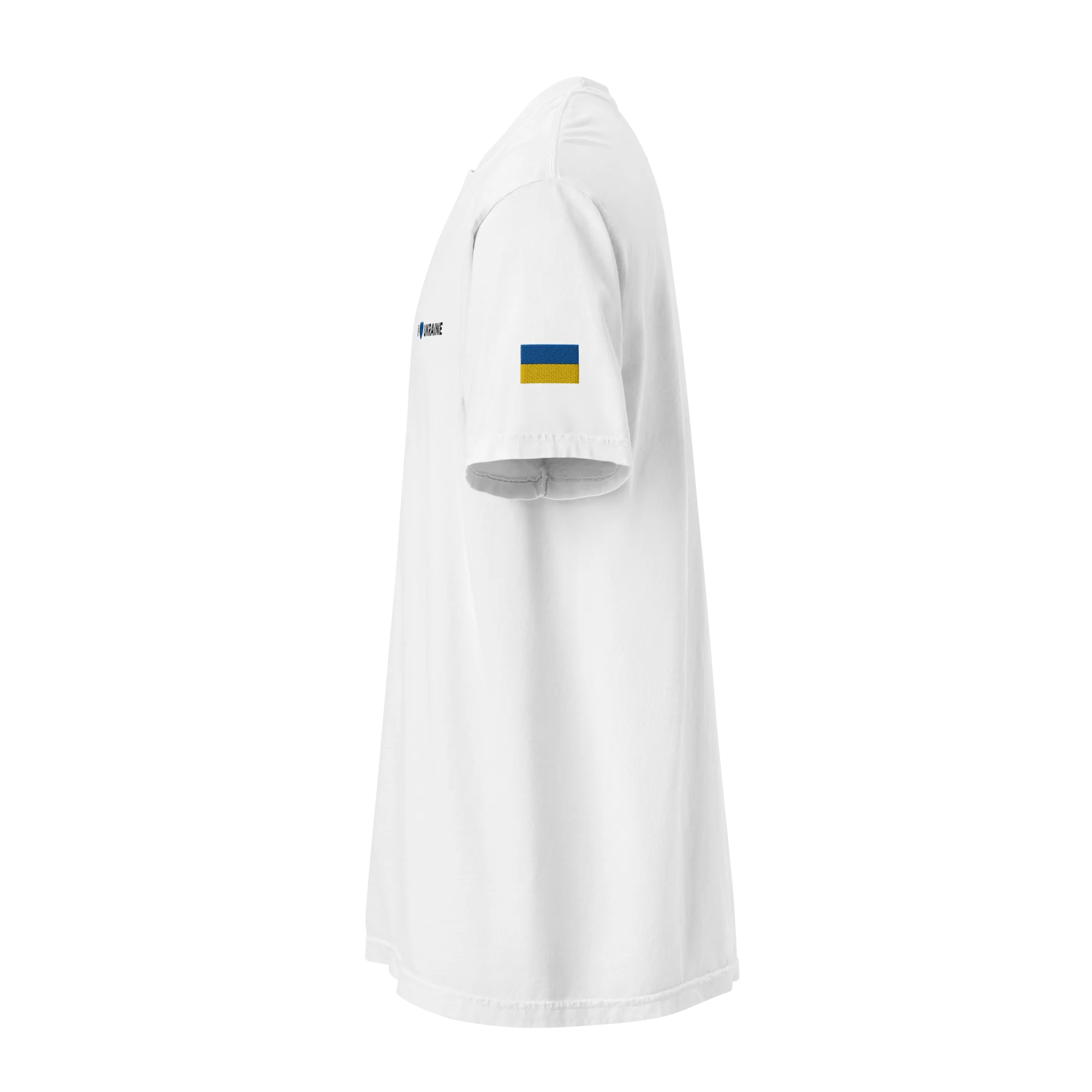 I Love Ukraine Embroidered T-shirt - Image 6