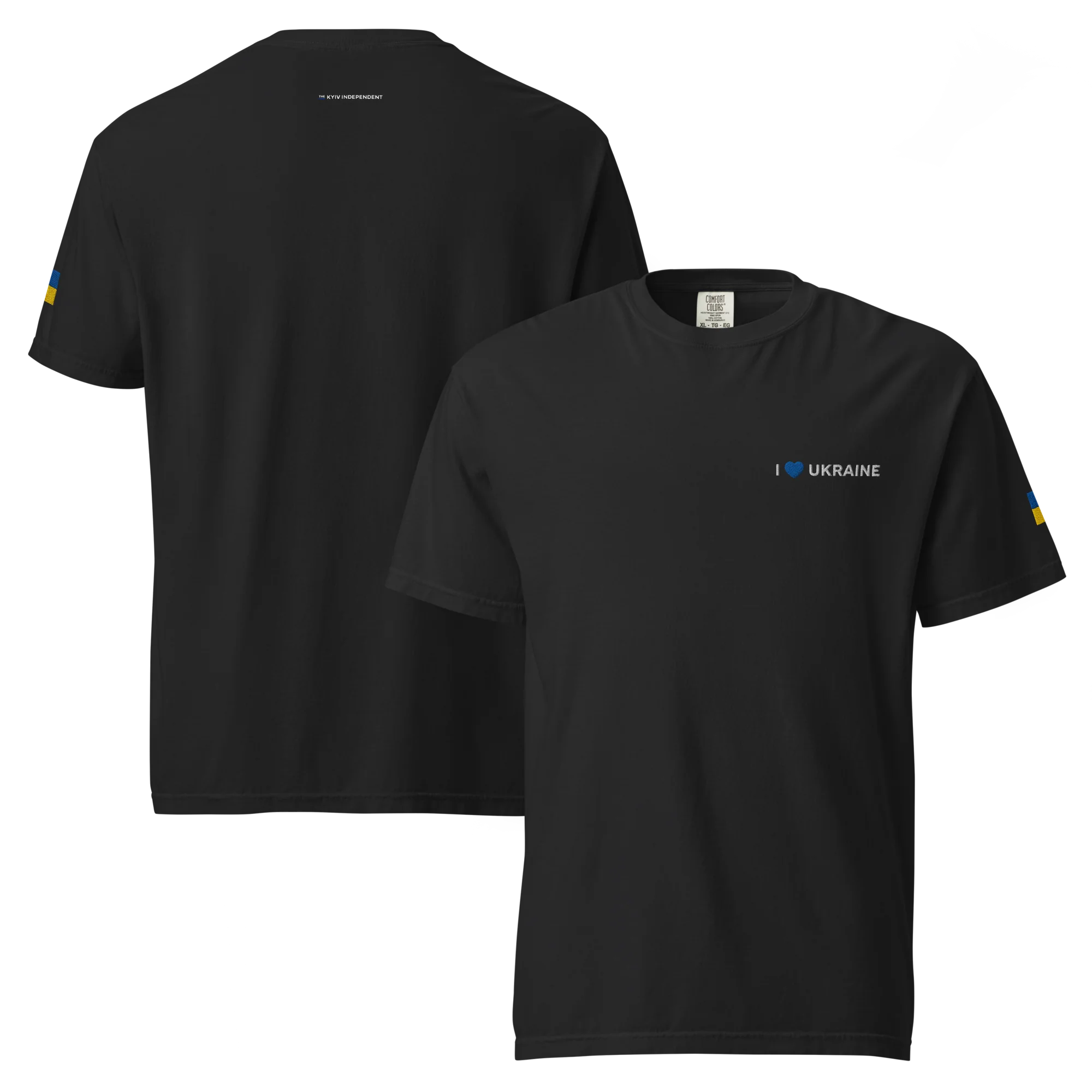 I Love Ukraine Embroidered T-shirt - Image 7